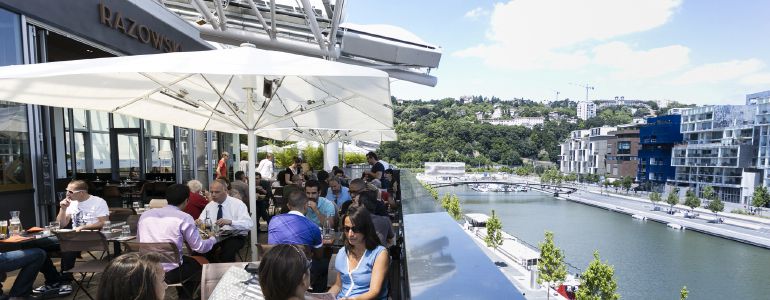 restaurant Restaurant Terrasse avec vue Lyon