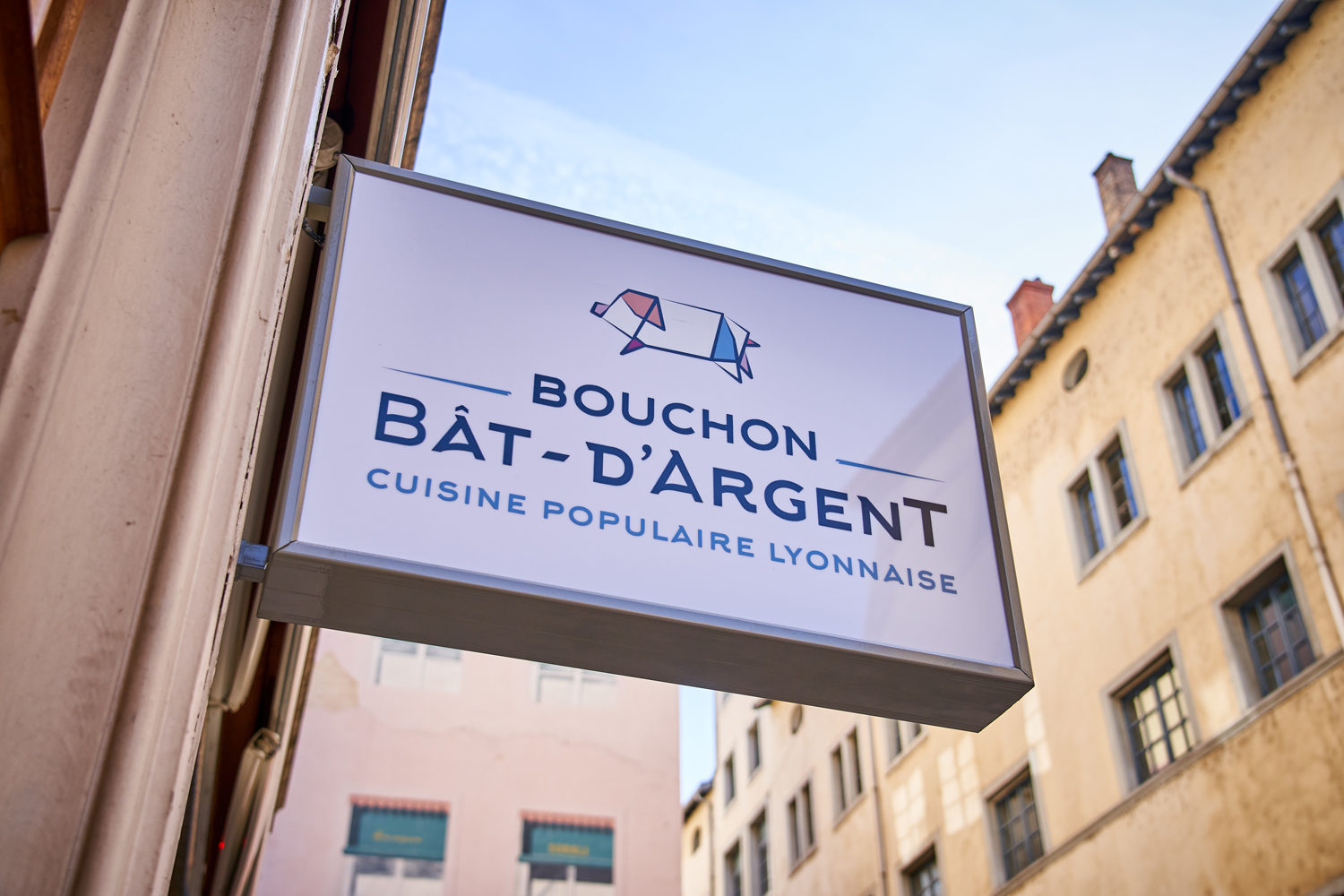 logo restaurant Bouchon Bat d'Argent >à Lyon
