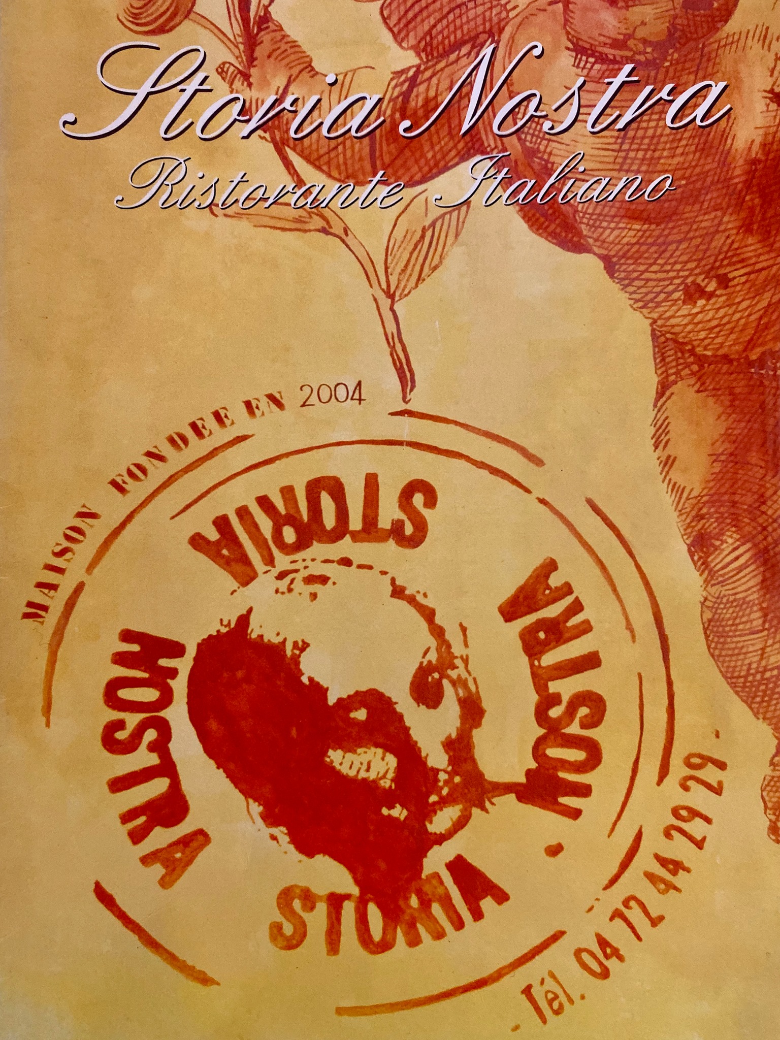 logo restaurant La storia nostra >à Villeurbanne