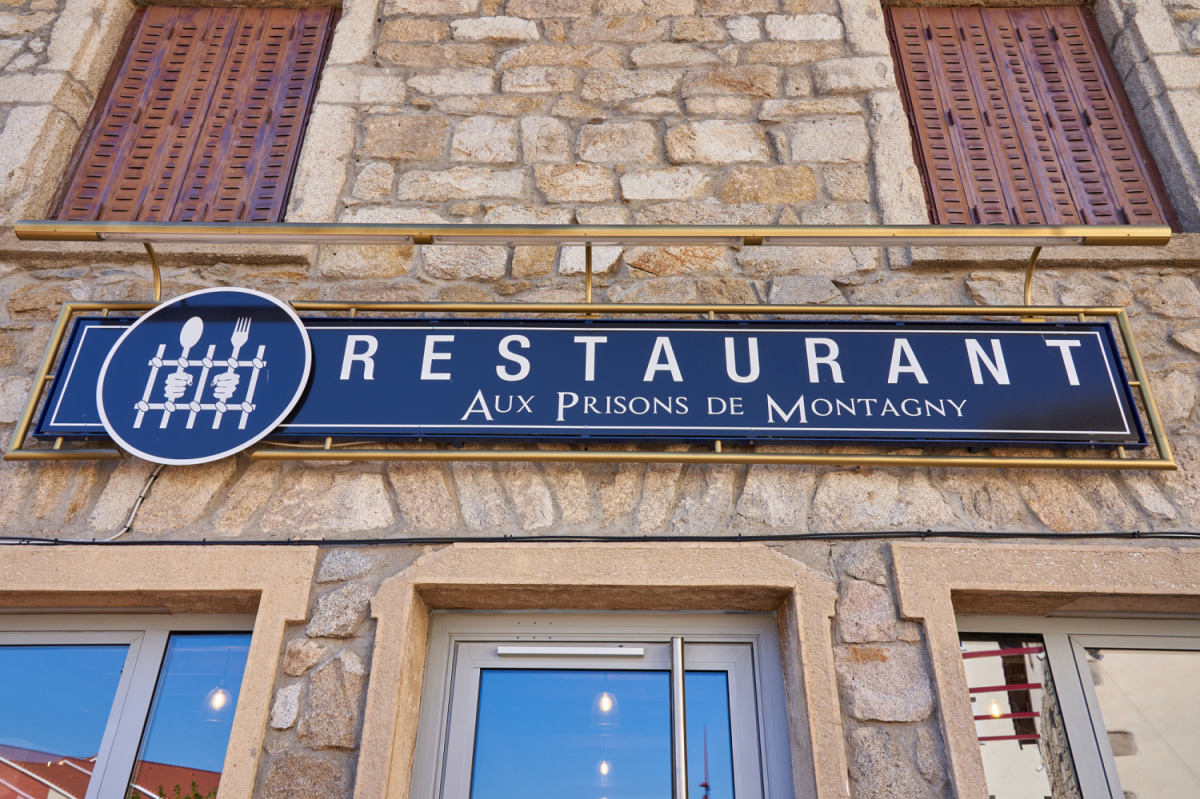 Le restaurant Aux Prisons à 69700 Montagny recommandé