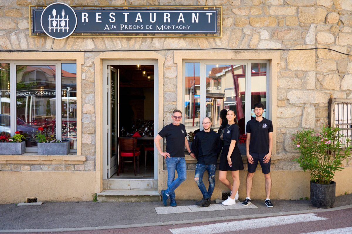 Le restaurant Aux Prisons à 69700 Montagny recommandé