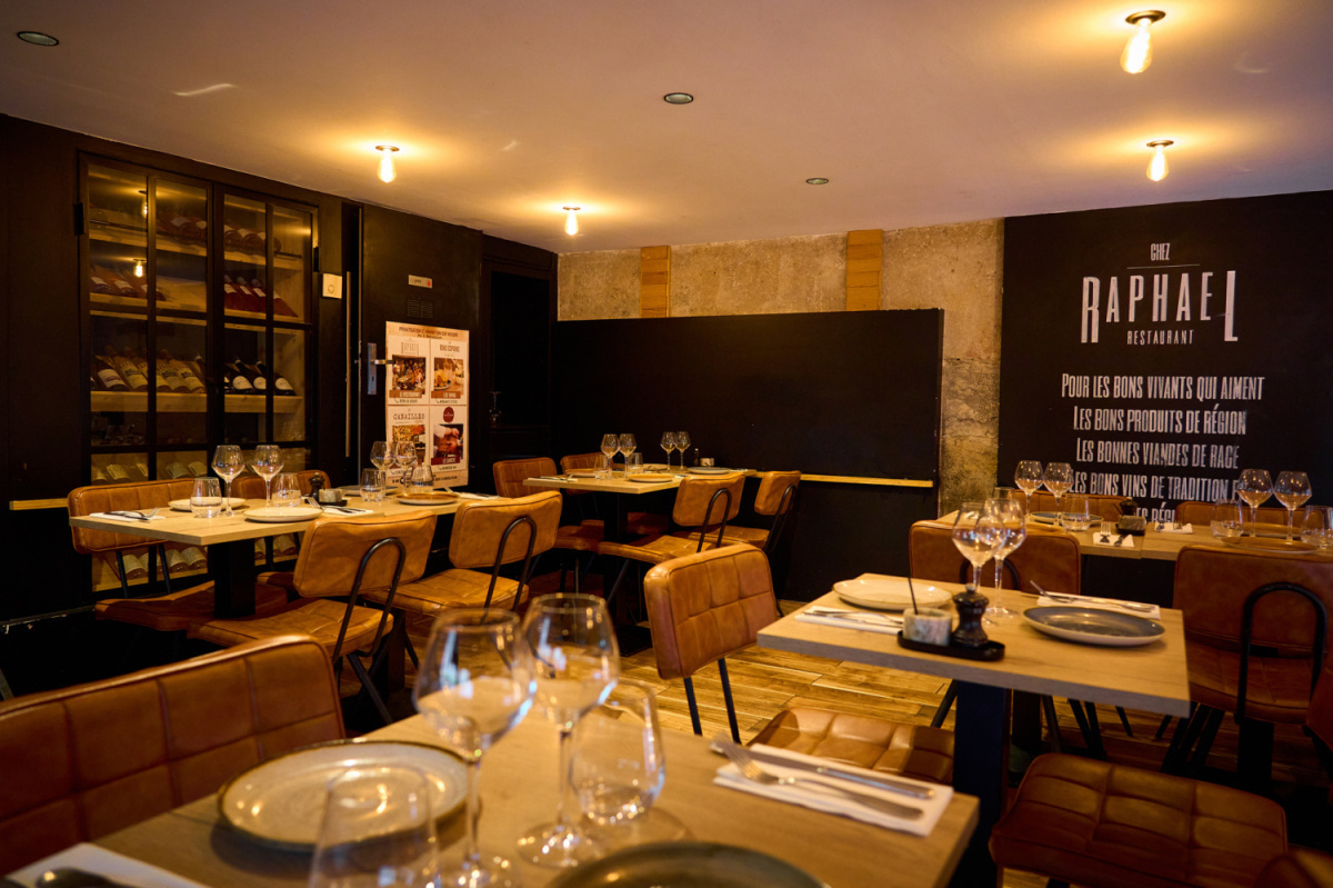 Le restaurant Chez Raphael à 69006 Lyon recommandé