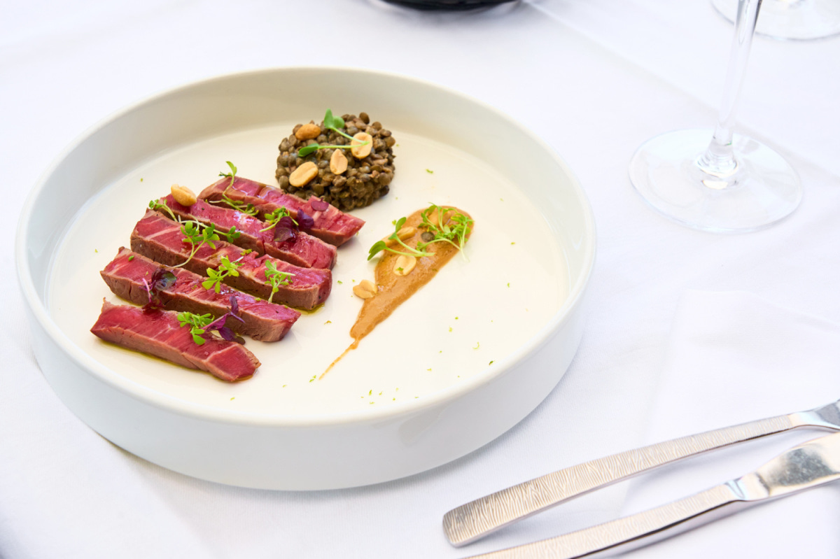 Le restaurant Cuisine a manger (L'Ermitage Hotel ) à 69450 Saint-Cyr-au-Mont-d'Or recommandé