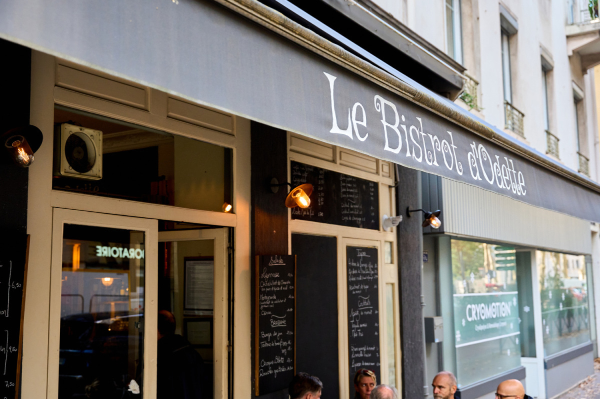 Le restaurant Le Bistrot d'Odette à 69003 Lyon recommandé