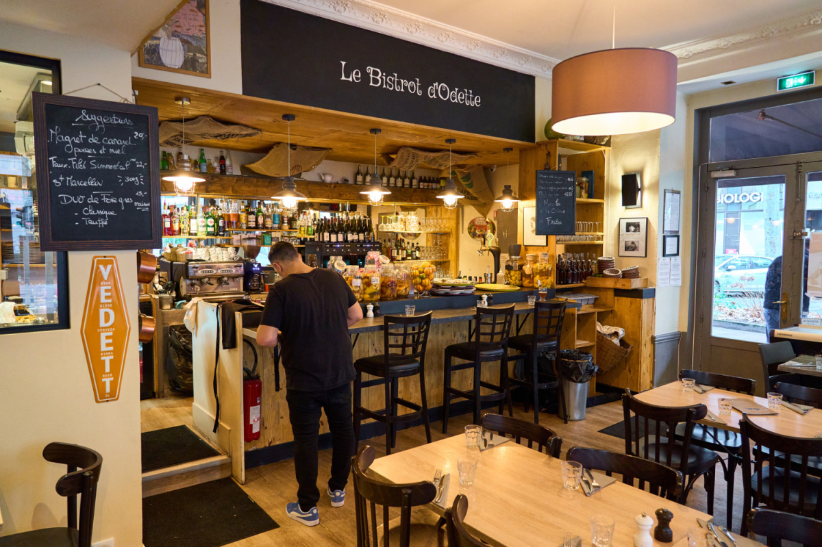 Le restaurant Le Bistrot d'Odette à 69003 Lyon recommandé