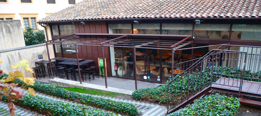 Terrasse du restaurant Cafe Gadagne à Lyon