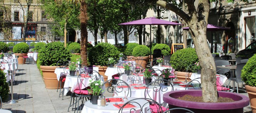 Les terrasses de restaurant avec une belle vue à Lyon